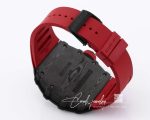 Replica Richard Mille Rm35 01 Bbr Factory Carbon Fiber Case Rubber Strap (9)