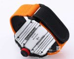 Replica Richard Mille Rm35 01 Bbr Factory Orange Fabric Strap (9)