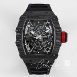 Replica Richard Mille Rm35 02 Bbr Factory Black Carbon Fiber Case (1)