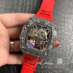 Replica Richard Mille Rm35 02 Kv Factory Red Strap (3)