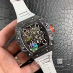 Replica Richard Mille Rm35 02 Kv Factory White Strap (11)