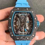 Replica Richard Mille Rm53 01 Tourbillon Pablo Mac Donough Jb Factory Black Hollow Dial (1)