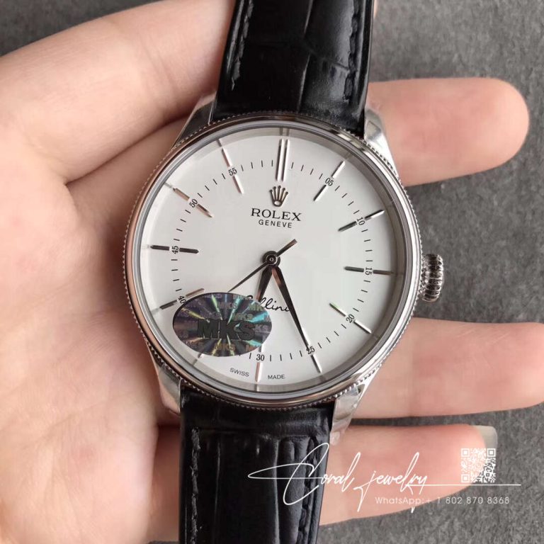 Replica Rolex Cellini 50509 Mks Factory V4 White Dial (5)