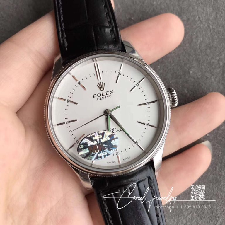 Replica Rolex Cellini 50509 Mks Factory V4 White Dial (6)