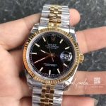 Replica Rolex Datejust 126233 36mm Ar Factory Black Dial (3)