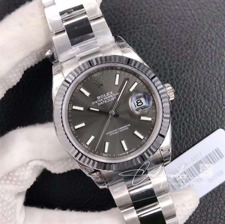 Replica Rolex Datejust 126334 41 Ar Factory Grey Dial (2)