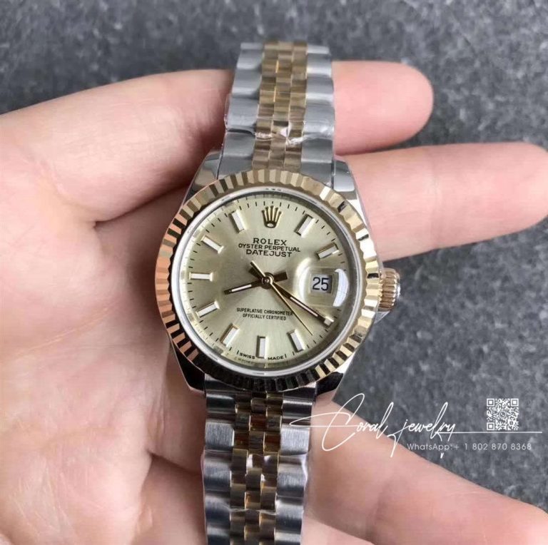 Replica Rolex Datejust M126233 0015 Vs Factory Champagne Dial (1)