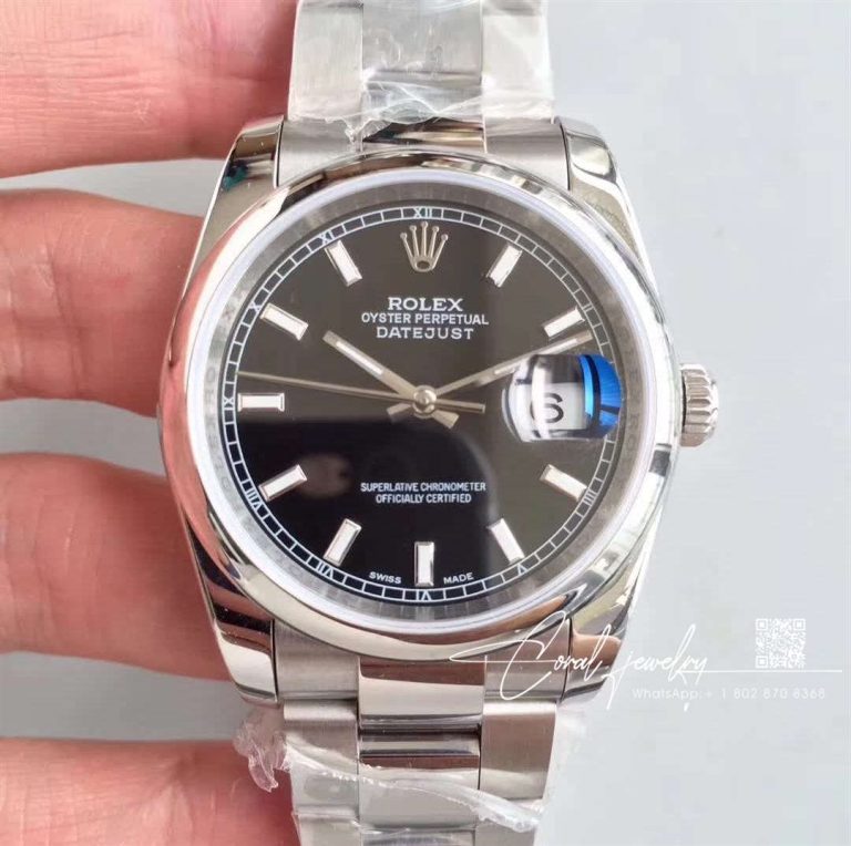 Replica Rolex Datejust M126300 0011 Ew Factory Stainless Steel Strap (1)