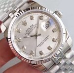 Replica Rolex Datejust M126331 Ew Factory Stainless Steel Strap (4)