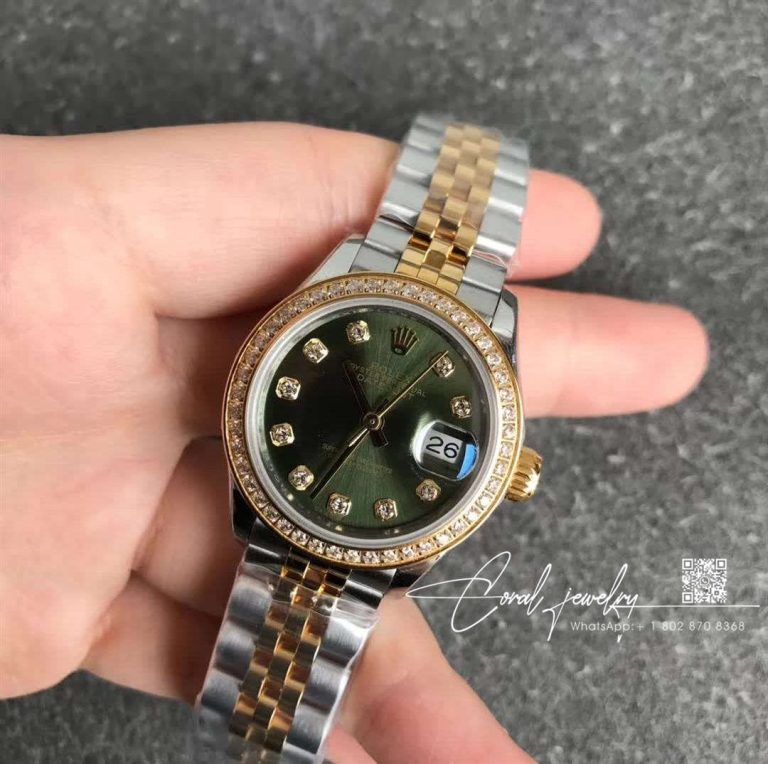 Replica Rolex Datejust M278383rbr 0030 31mm Ew Factory Diamond Set Bezel (2)