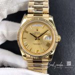 Replica Rolex Day Date M228238 0006 904l Gold Case (1)