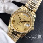 Replica Rolex Day Date M228238 0006 904l Gold Case (3)