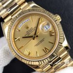 Replica Rolex Day Date M228238 0006 904l Gold Case (4)