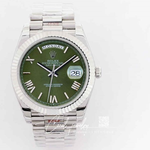 Replica Rolex Day Date M228239 0033 Ew Factory Stainless Steel Strap (1)