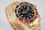 Replica Rolex Gmt Master Ii 116758 Saru 78208 Rof Factory Black Dial (2)