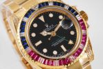 Replica Rolex Gmt Master Ii 116758 Saru 78208 Rof Factory Black Dial (4)