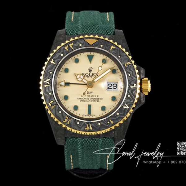 Replica Rolex Gmt Master Ii Diw Green Strap (1)