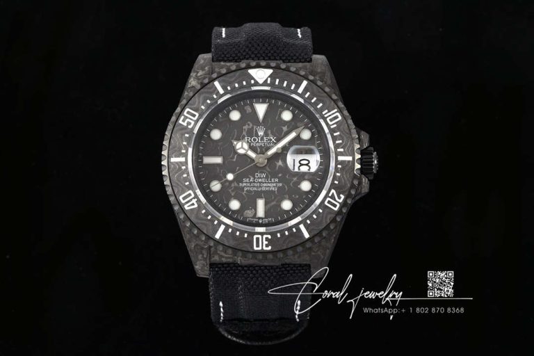 Replica Rolex Sea Dweller Diw Factory Black Carbon Fiber (1)