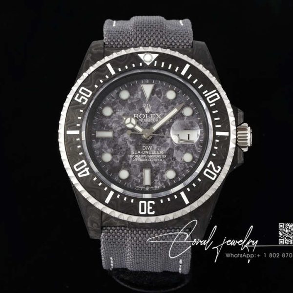 Replica Rolex Sea Dweller Diw Factory Carbon Fiber Bezel (1)