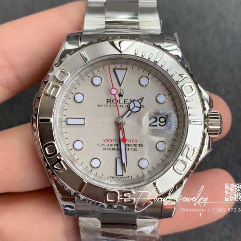 Replica Rolex Yacht Master 116622 40mm Ew Factory White Dial (1)