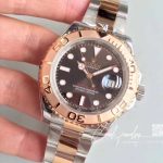 Replica Rolex Yacht Master 40mm 116621 Ar Factory Chocolate Dial (3)