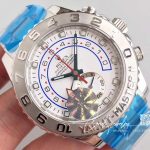 Replica Rolex Yacht Master Ii 116689 Jf Factory White Dial (4)