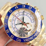 Replica Yacht Master Ii M116688 0002 Jf Factory Gold Strap (4)