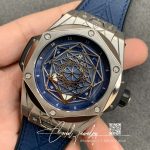 Replica Hublot Big Bang 415.nx.7179.vr.mxm18 Wwf Factory Blue Strap (3)