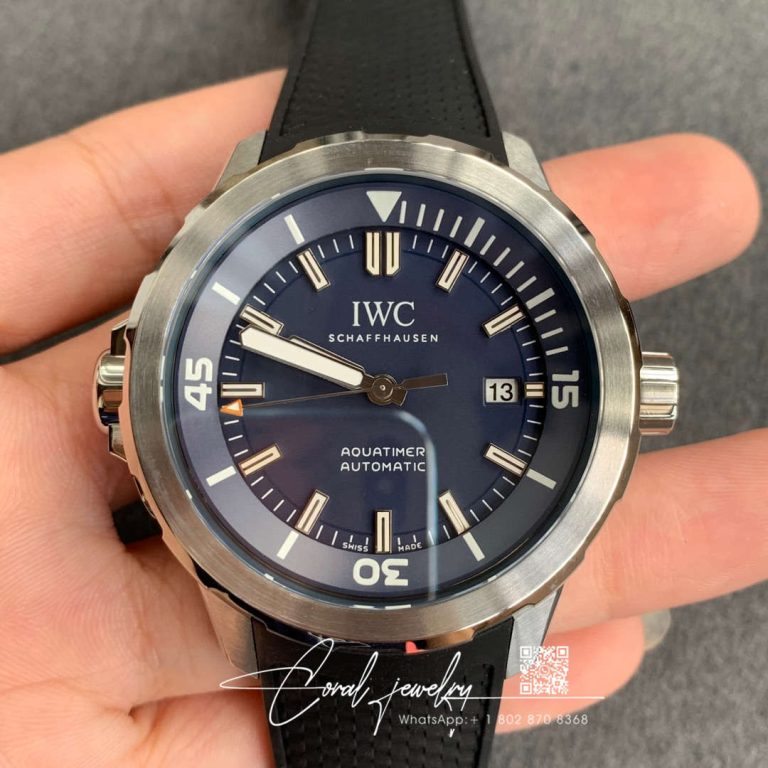 Replica Iwc Aquatimer Jacques Yves Iw329005 V6 Factory Blue Dial (1)