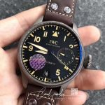 Replica Iwc Big Pilot Heritage Iw501004 Titanium Zf Factory Black Dial (2)