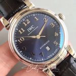 Replica Iwc Da Vinci Automatic Iw356605 Mks Factory Blue Dial (4)