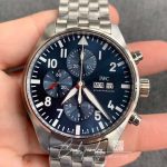 Replica Iwc Pilot Chronograph Edition Le Petit Prince Iw377717 Zf Factory V2 Blue Dial (1)