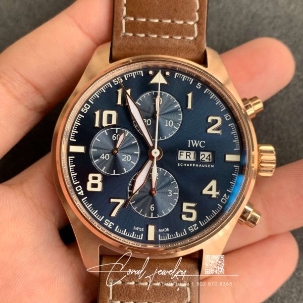 Replica Iwc Pilot Iw377721 Zf Factory Blue Dial (1)