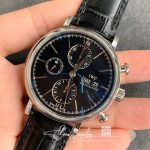 Replica Iwc Portofino Iw391008 Zf Factory Black Strap (3)