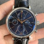 Replica Iwc Portofino Iw391036 Zf Factory Blue Strap (1)