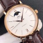 Replica Iwc Portofino Moon Phase Iw459401 Mks Factory Brown Strap (4)