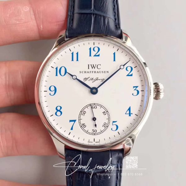 Replica Iwc Portugieser F.a Jones Limited Edition Iw544203 Gs Factory White Dial (1)