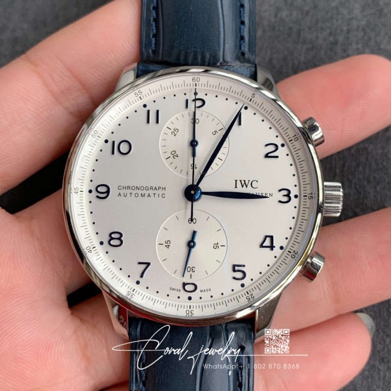 Replica Iwc Portugieser Iw371605 Zf Factory Blue Strap (1)