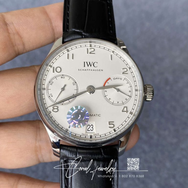 Replica Iwc Portugieser Iw500704 Zf Factory Black Strap (1)