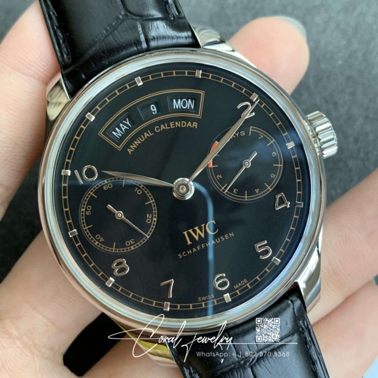 Replica Iwc Portugieser Iw503502 Zf Factory Black Strap (2)