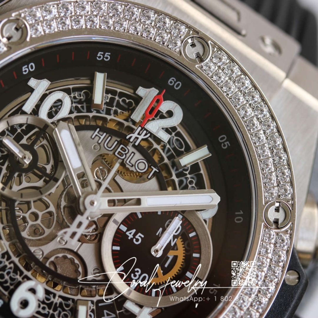 Replica Hublot Big Bang 421.nx.1170.rx.1704 Zf Factory Diamond Set Bezel (4)