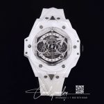 Replica Hublot Big Bang Sang Bleu Ii 418.hx.2001.rx.mxm21 Bb Factory White Ceramic Strap (1)