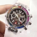 Replica Hublot Big Bang Unico 411.jx.4802.rt Colorful Diamonds Bezel Skeleton Dial (4)