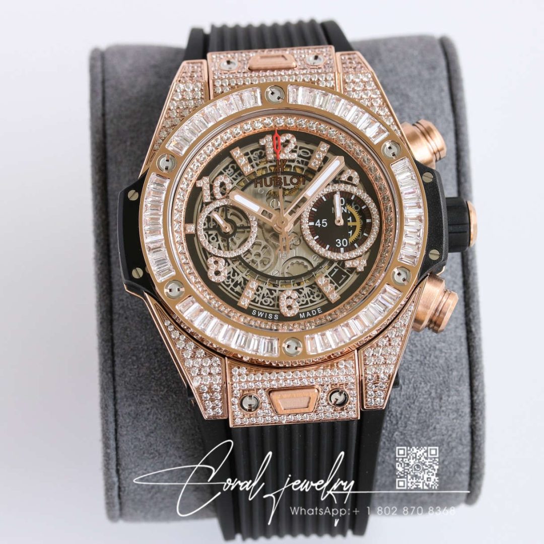 Replica Hublot Big Bang Unico 421.ox.1180.rx.0904 Bb Factory Diamond Rubber Bezel (1)