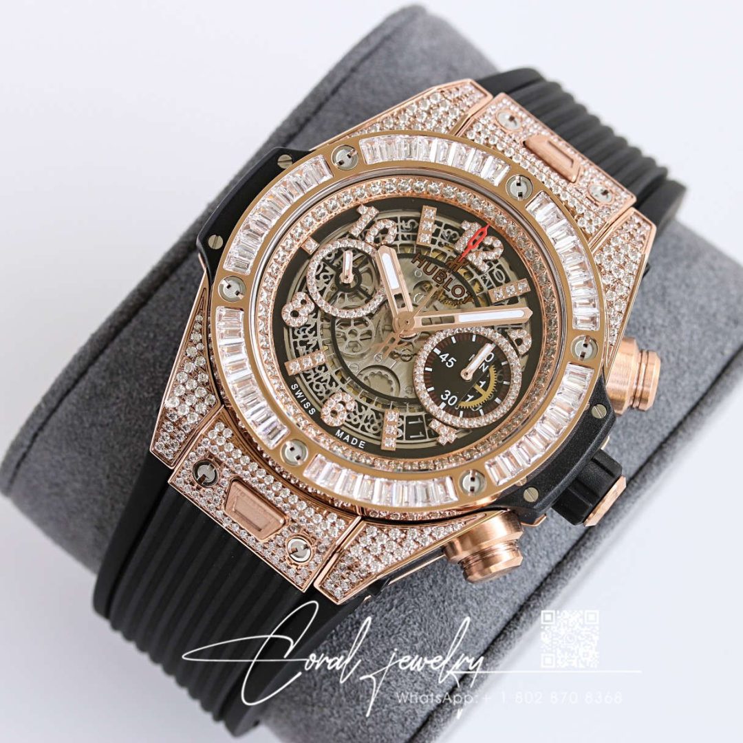 Replica Hublot Big Bang Unico 421.ox.1180.rx.0904 Bb Factory Diamond Rubber Bezel (3)