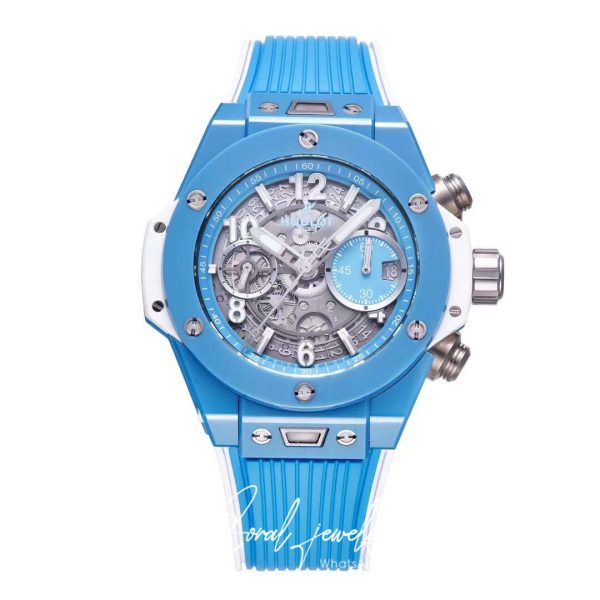 Replica Hublot Big Bang Unico 441.ex.5120.rx Bb Factory Blue Skeleton Dial (1)