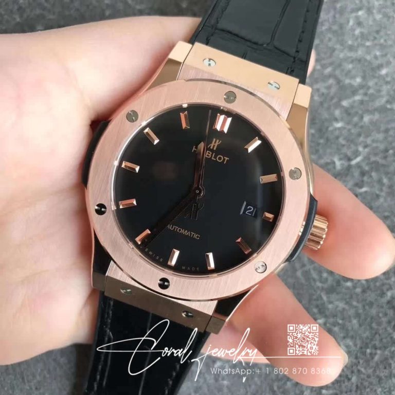 Replica Hublot Classic Fusion 511.ox.1181.lr Wwf Factory Black Strap (2)