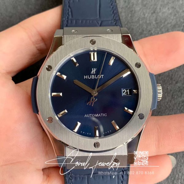 Replica Hublot Classic Fusion 542.nx.7170.lr 42mm Wwf Factory Blue Strap (1)