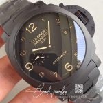 Replica Panerai Tuttonero Luminor 1950 3 Days Gmt Pam438 Vs Factory Black Dial (4)