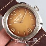 Replica Panerai Radiomir 3 Days Acciaio Brevettato Pam687 Zf Factory Brown Dial (4)